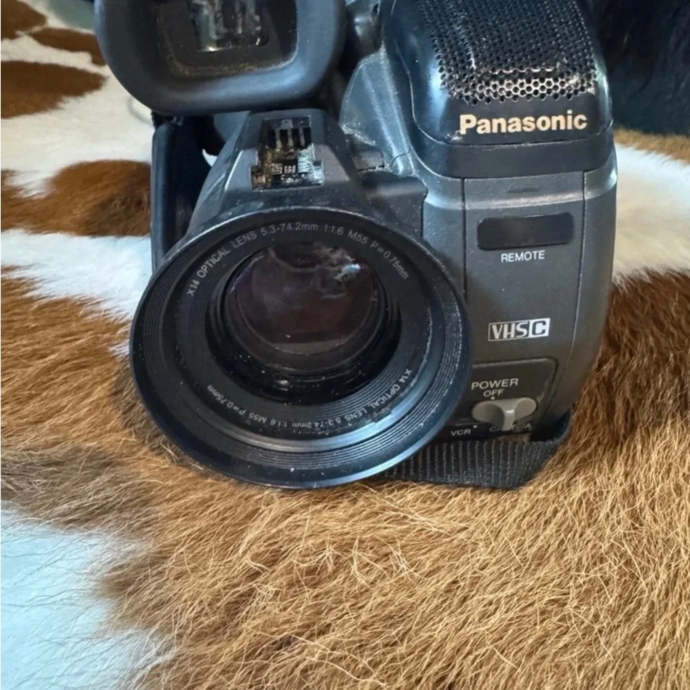Panasonic Palmcorder IQ PV-IQ505 Camcorder untested (description)